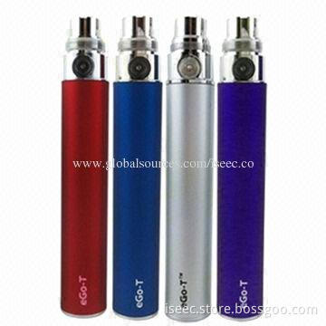Hot Selling Ego-T E Cigarette Battery with 650/900/1,100mAh High Capacity